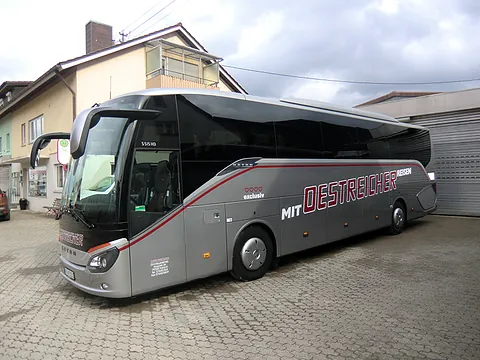 Omnibus Heinrich Oestreicher in Freiamt bei Freiburg Tagesfahrten